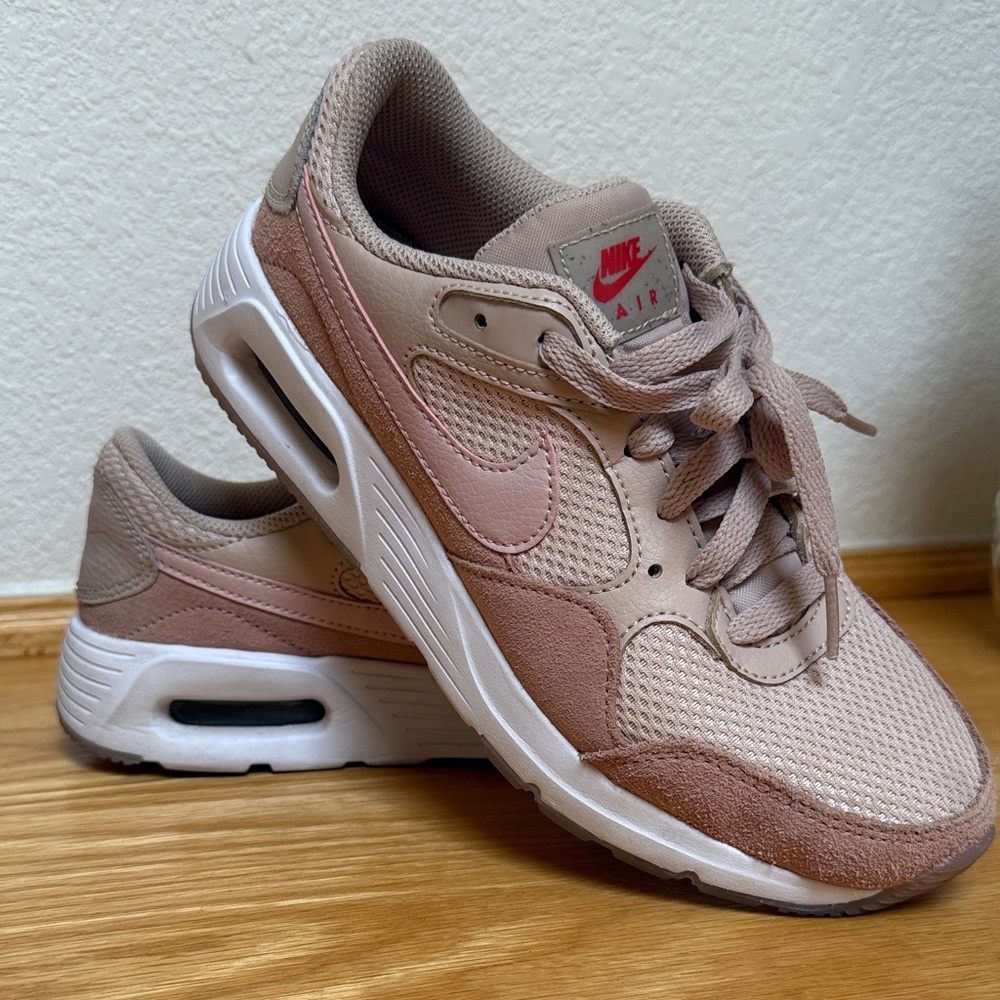 Nike Women's Blush and Beige Sneakers